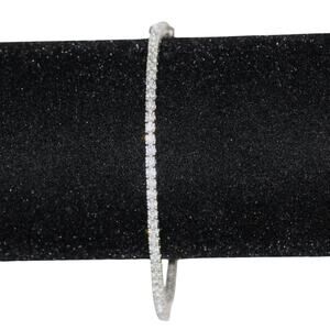 925 Sterling Silver Tennis Bracelet Made in Turkey